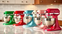 top kitchenaid mixer colors