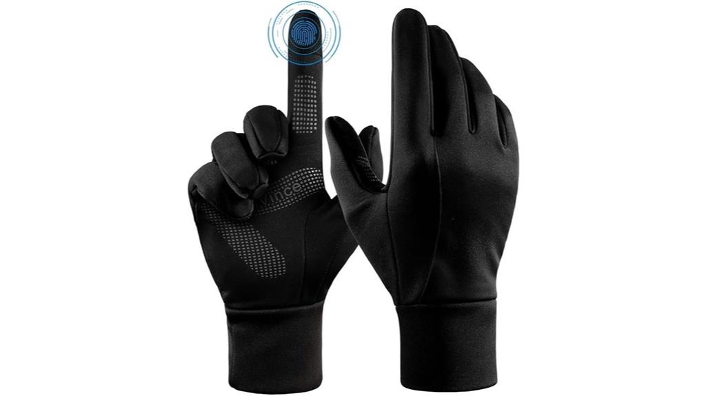 touchscreen water resistant gloves