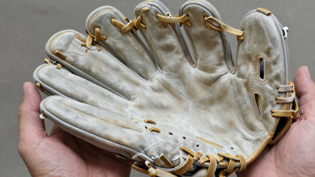 avoid damaging glove during break in
