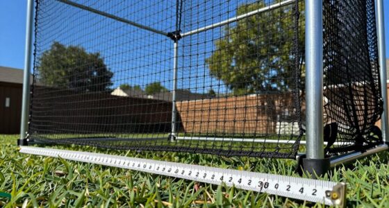 backyard batting cage sizing