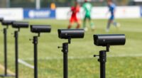 fence mounted sports cameras