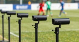 fence mounted sports cameras