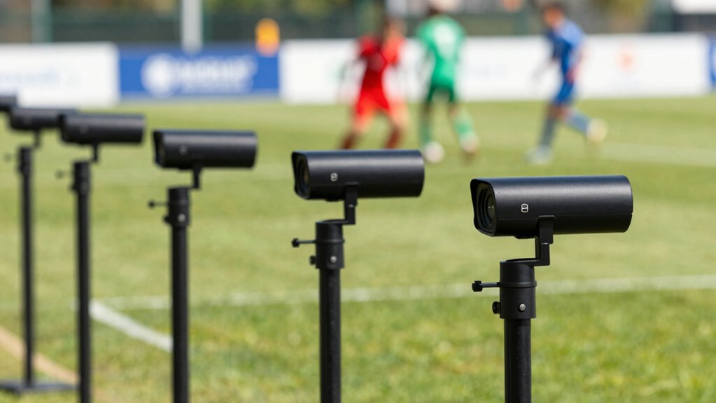 fence mounted sports cameras