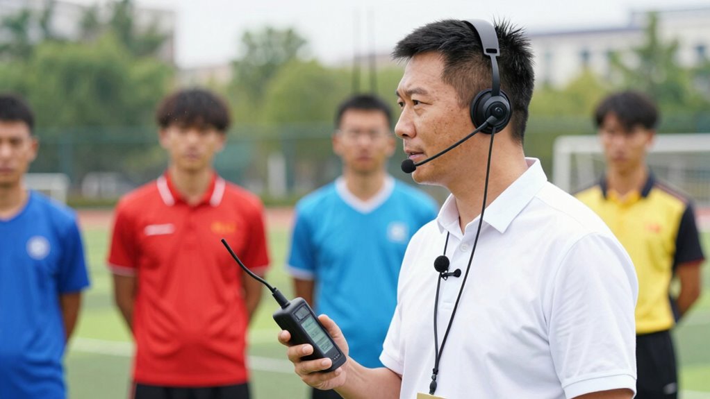 microphone features for coaching