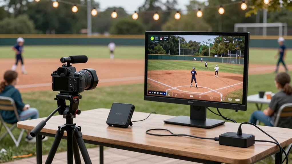 organized youth softball streaming space