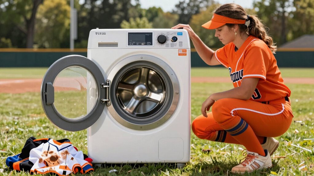 portable travel softball washer