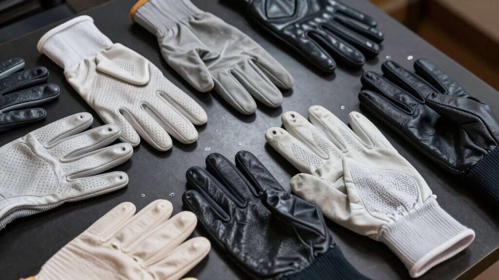 position specific glove sizing