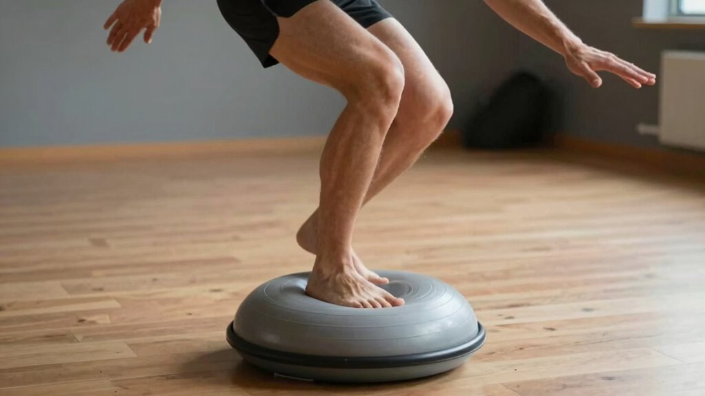 progressively challenge stability exercises