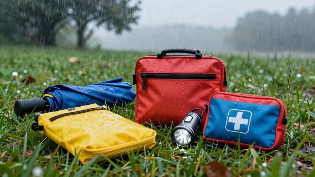 rain survival packing list