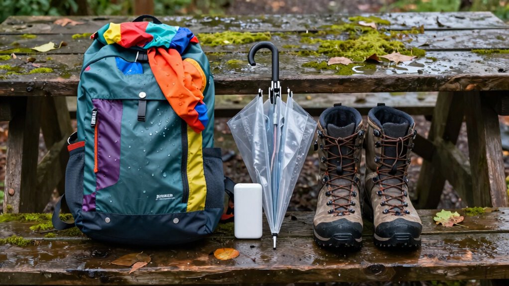 rainy outing emergency essentials