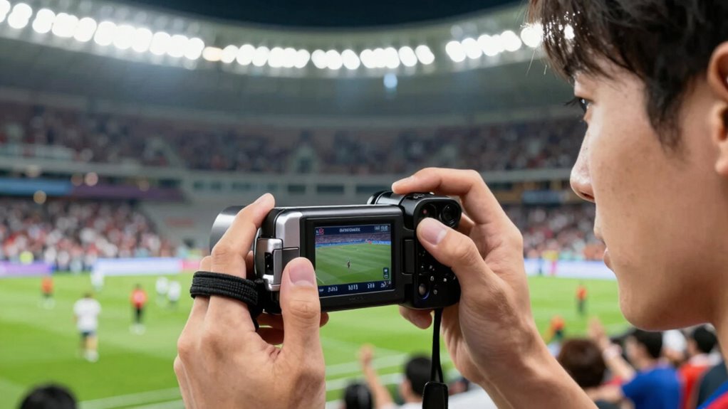record film without missing game