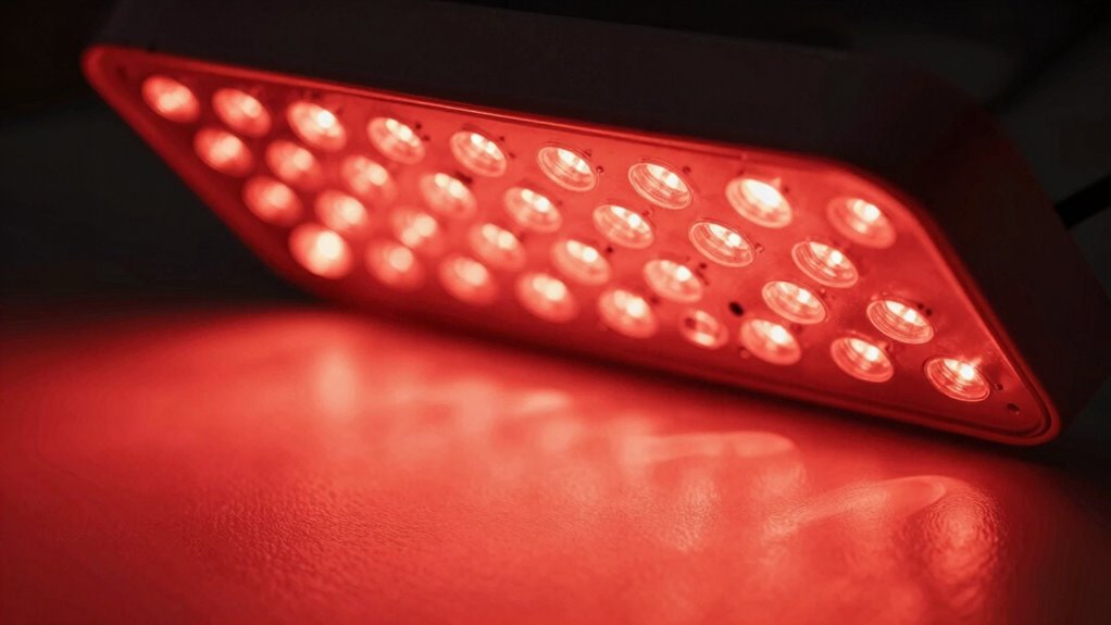 red light stimulates cellular repair