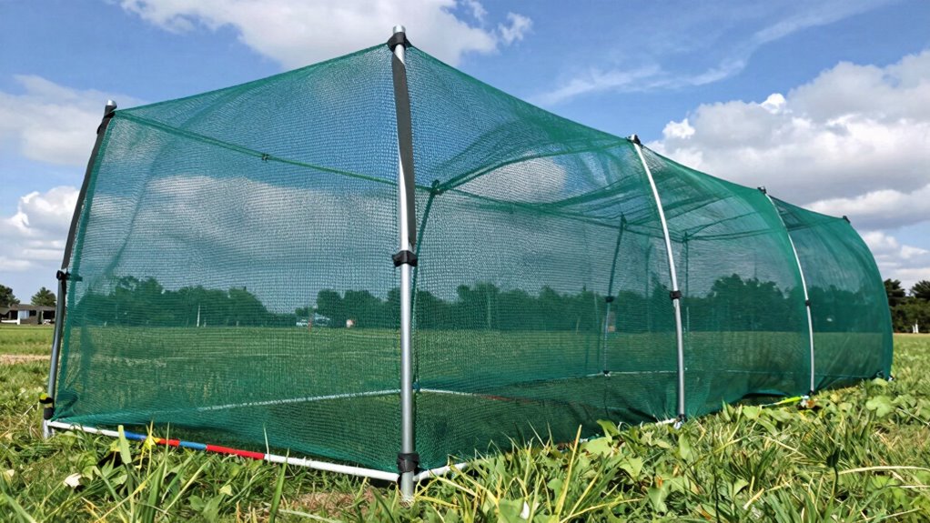 secure cage with anchors