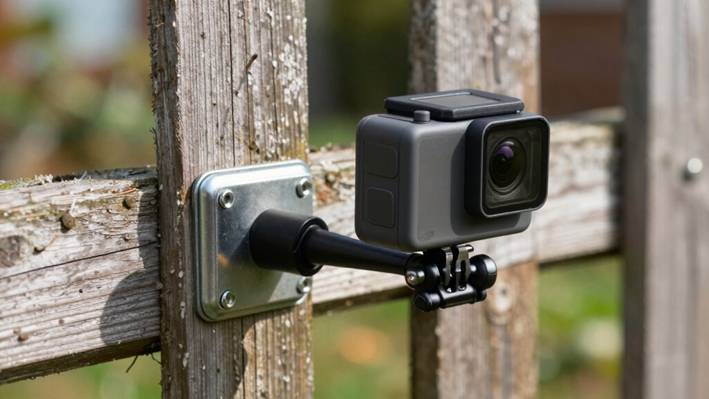 secure stable fence mount shots