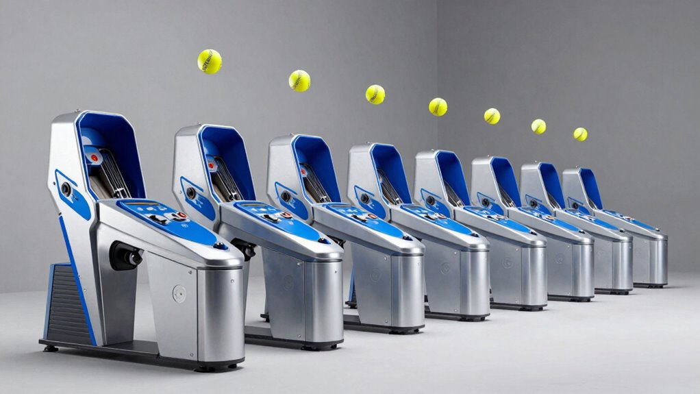 softball pitching machine guide