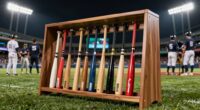 top dugout bat racks