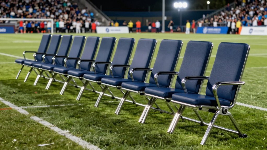 top folding team benches