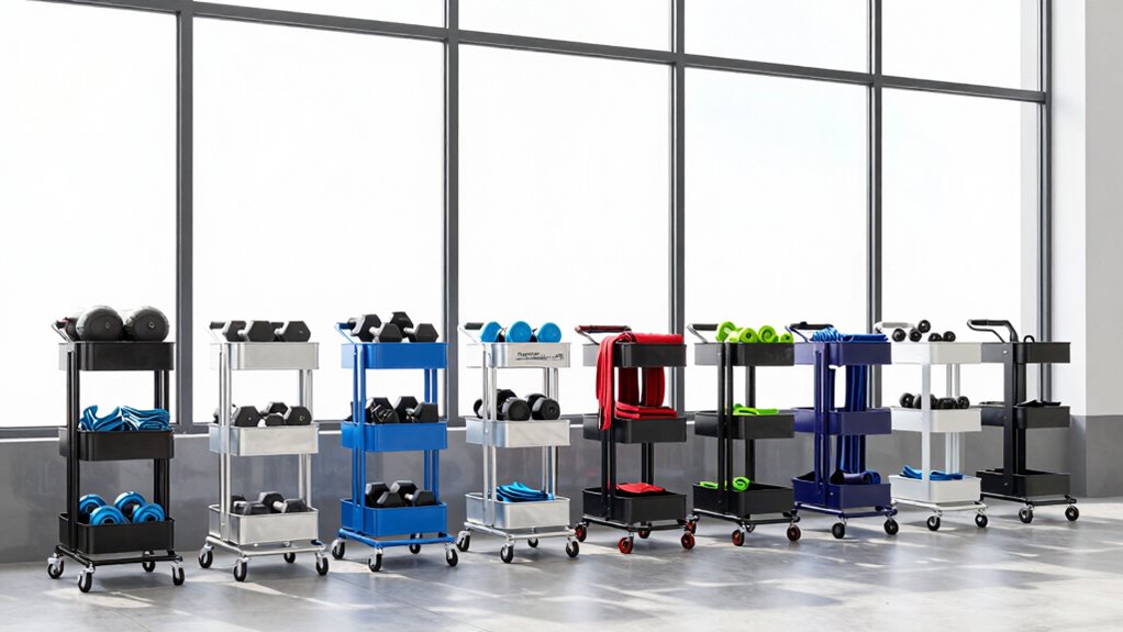 top gym equipment carts