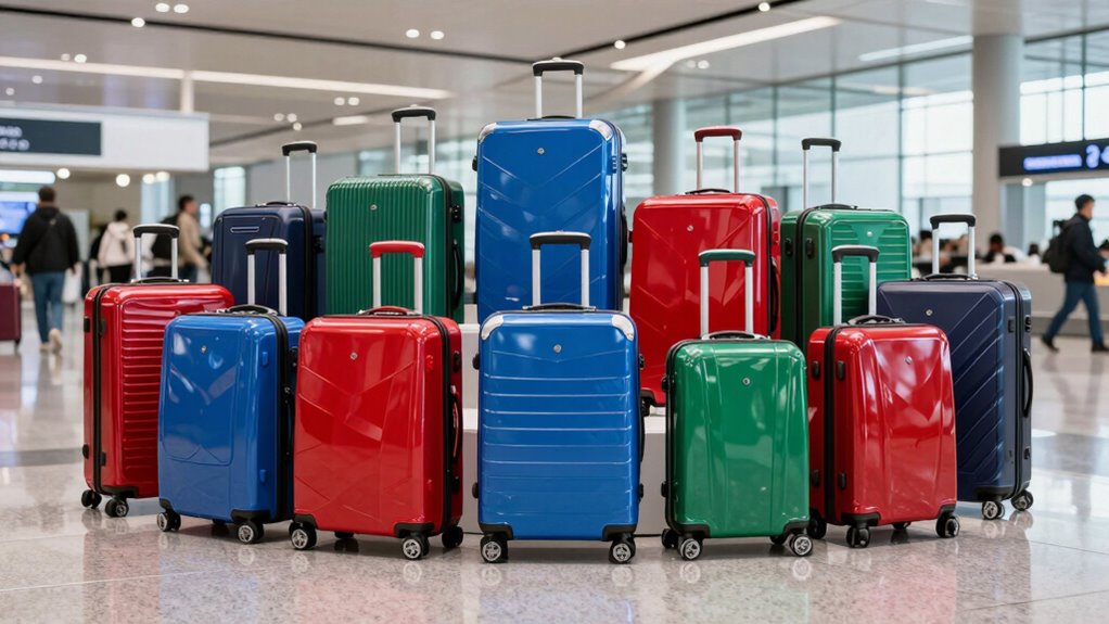 top hard shell luggage sets