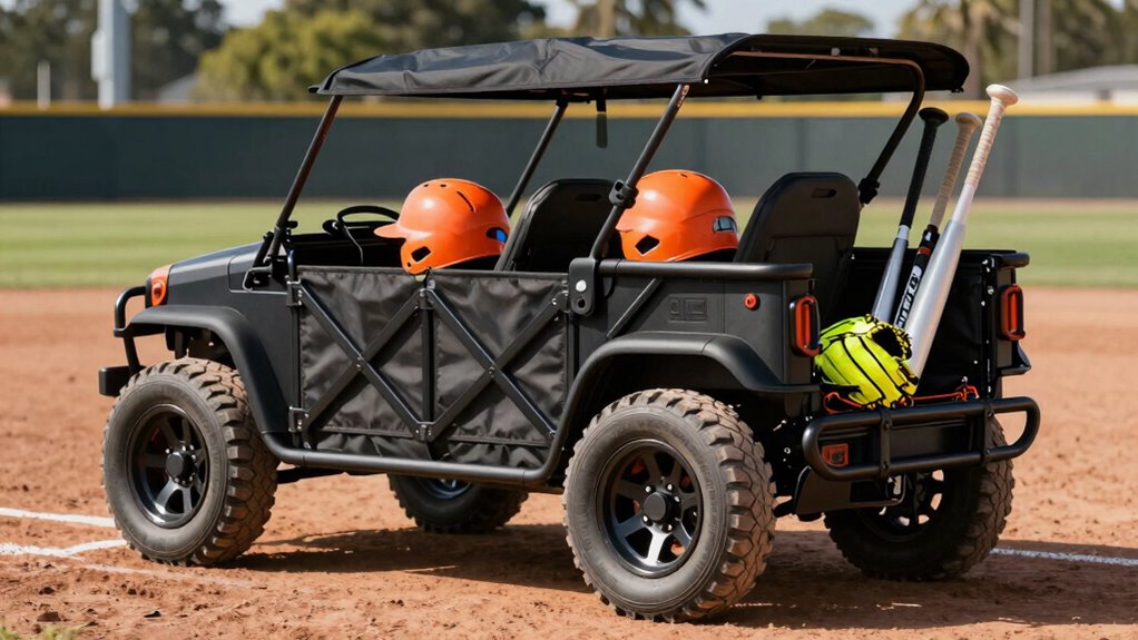 top heavy duty softball wagons