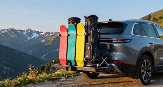 top hitch cargo carriers