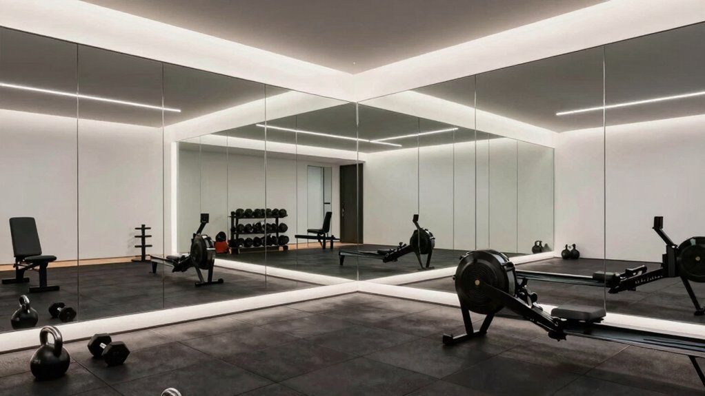 top large home gym mirrors