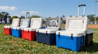 top large softball coolers