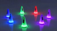 top lighting agility cones