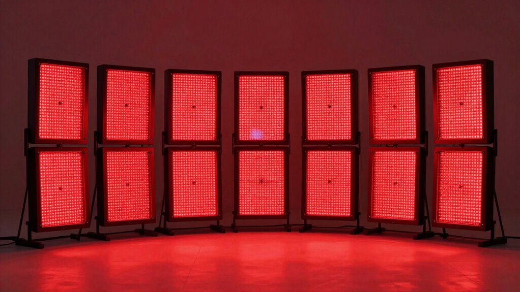 top red light panels