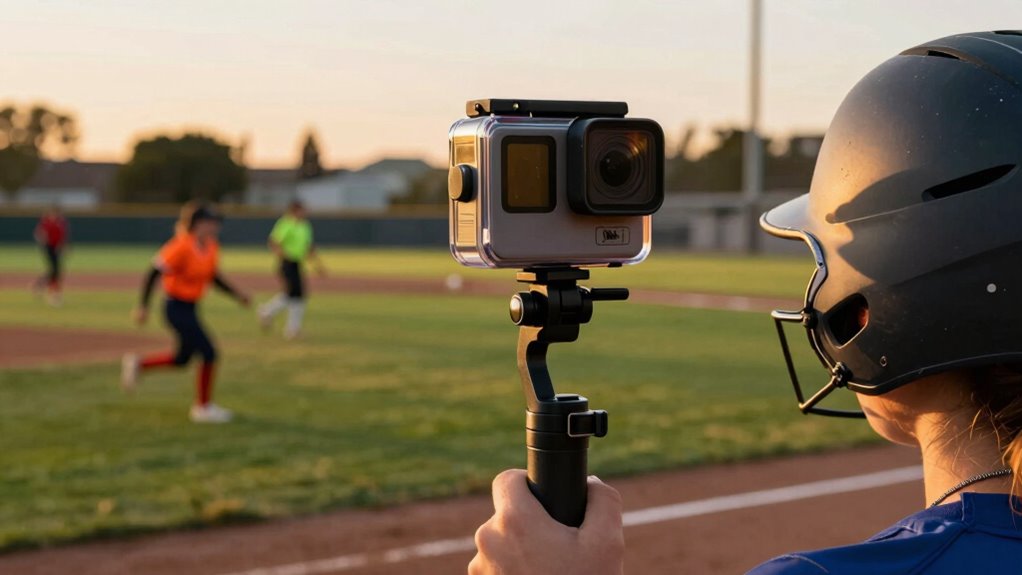 top softball action cameras