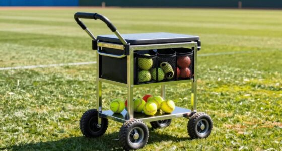 top softball ball carts