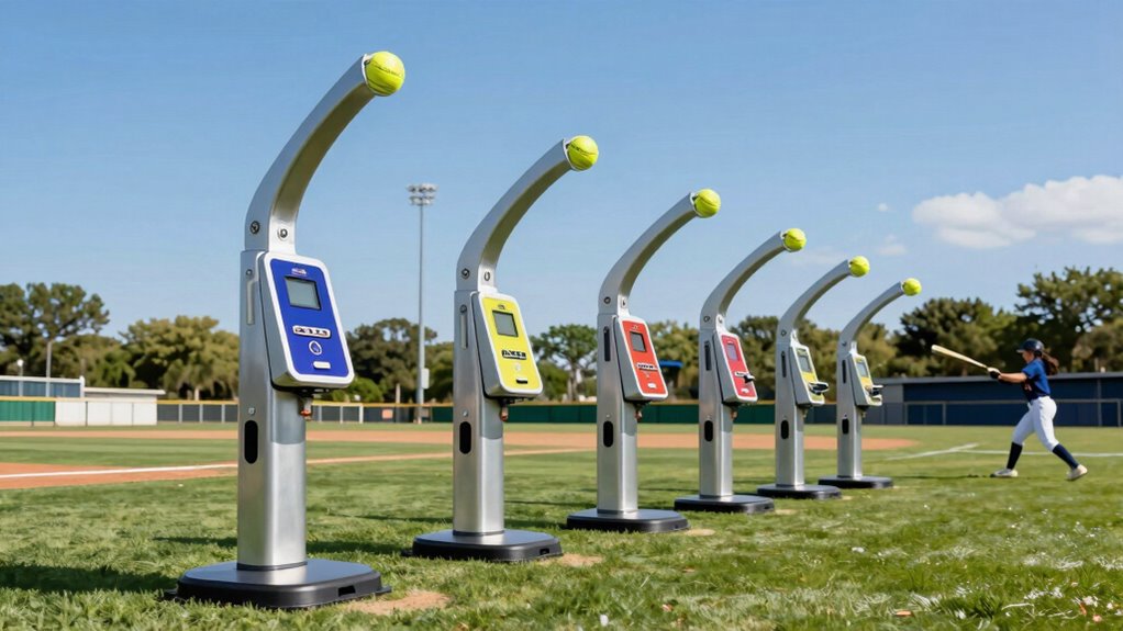 top softball pitching machines