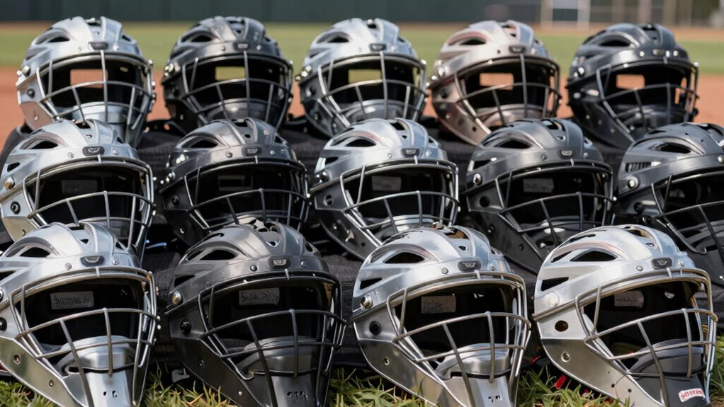 top titanium softball masks