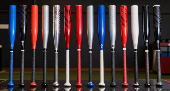 top two piece softball bats
