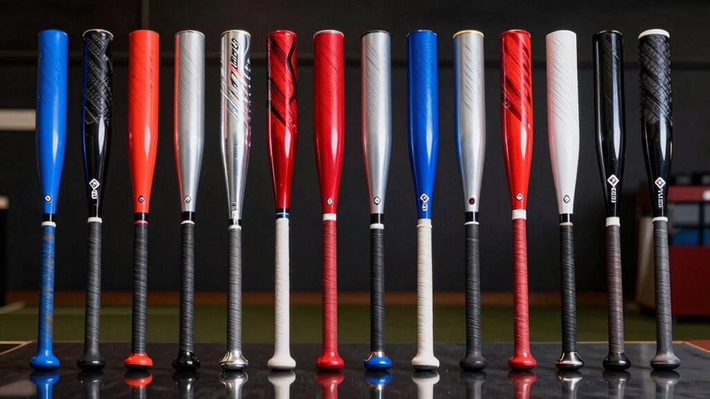 top two piece softball bats