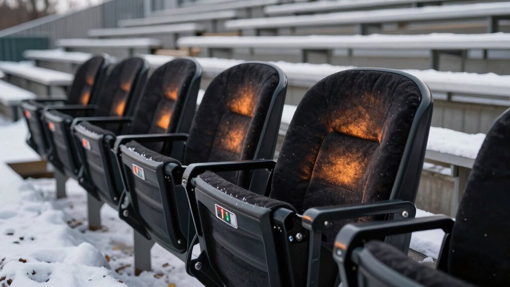 warm comfortable portable seating