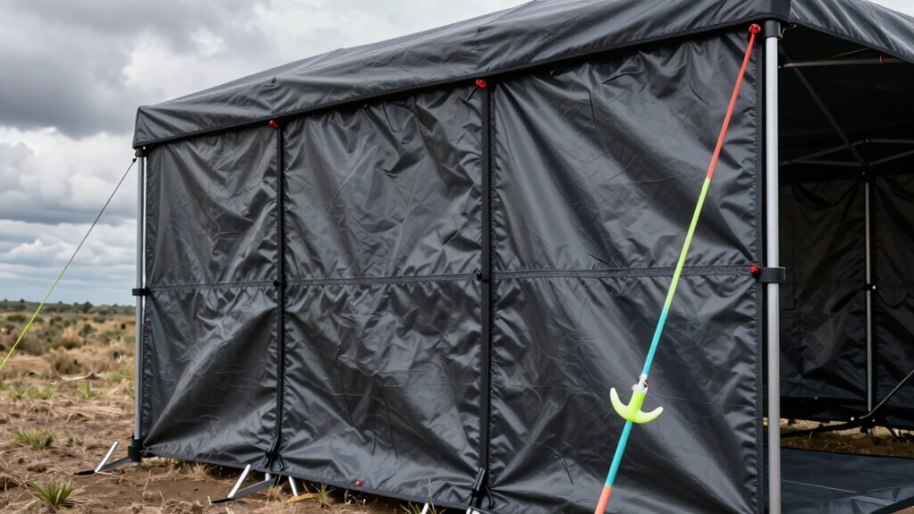 windproof shelter reinforcement accessories