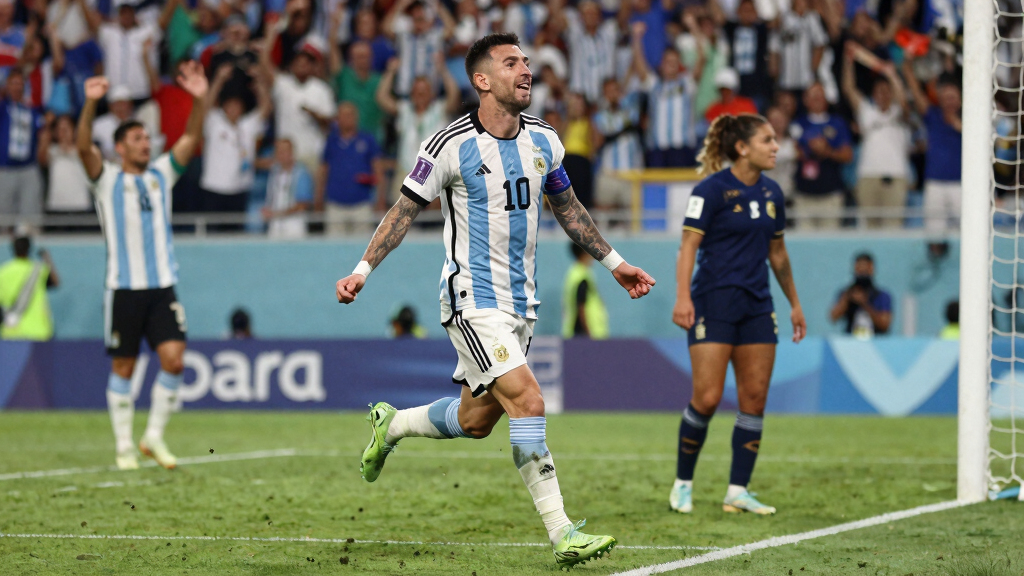 Argentina Advances After Extra-Time Win Over Cape Verde