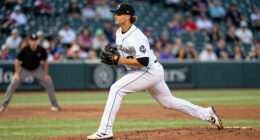 Kyle Freeland against the Giants