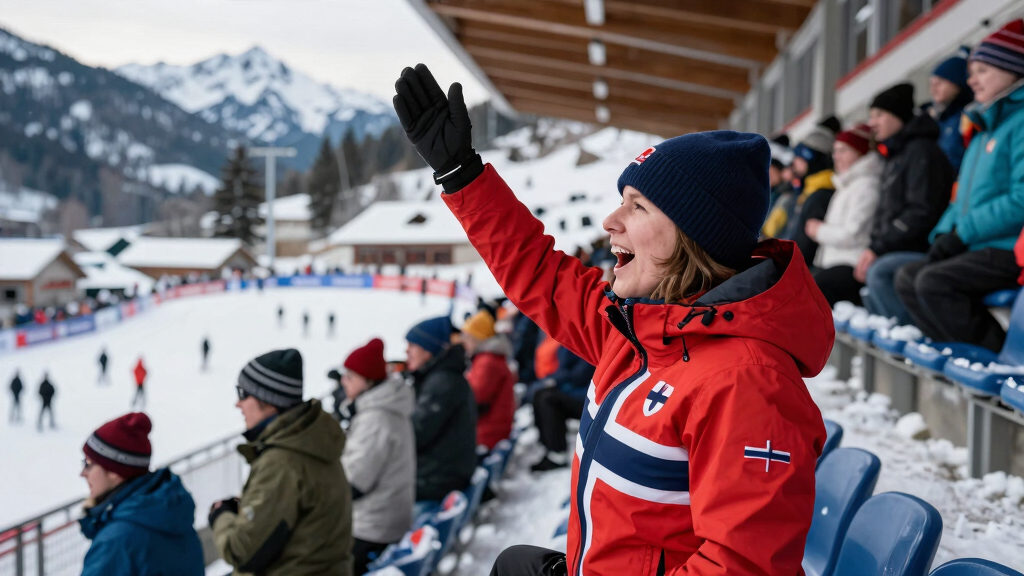 Norway cheered on by two familiar faces in the stands during epic World Cup upset