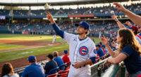 Chicago Cubs Outfielder Ian Happ Tossed A Ball To The Fans With $300 Wrapped Around It To Buy Beers For A Bunch Of Fans