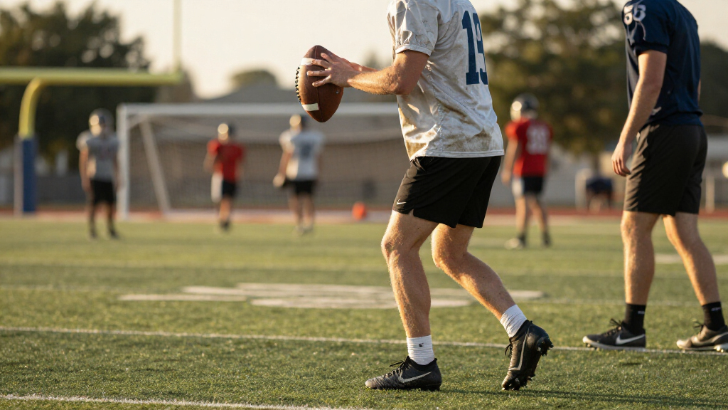 Not Those Footballs, American Footballs!