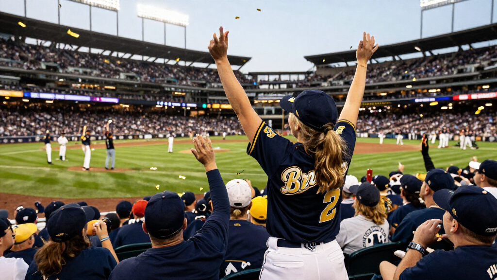 The Milwaukee Brewers Win The First World Series Title In Franchise History